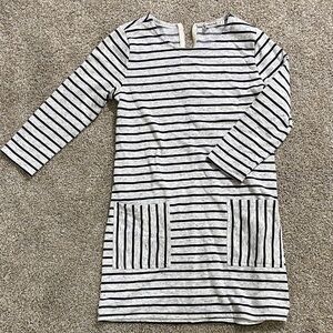 Abercrombie & Fitch Striped Pocket Dress